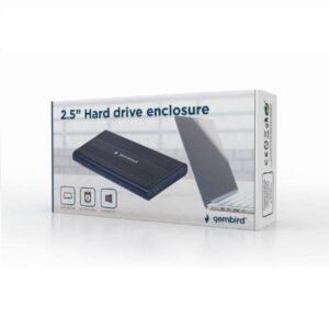 ΕΞΩΤΕΡΙΚΗ ΘΗΚΗ HDD 2.5″ USB2.0 GEMBIRD BLACK