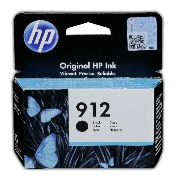 GENUINE HP 912 BLACK 3YL80AE INK CARTRIDGE