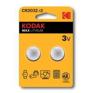 KODAK MAX LITHIUM CR2032 X2
