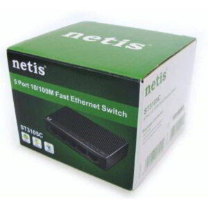 NETIS ST3105C 5-PORT FAST ETHERNET LAN SWITCH
